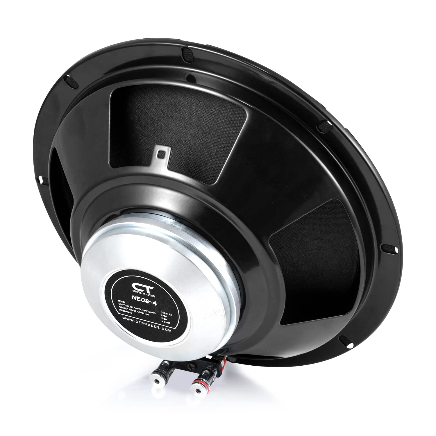 CT Sounds NEO8-4 Neo Pro - Altavoz de audio de rango medio, 275 vatios RMS, cada uno
