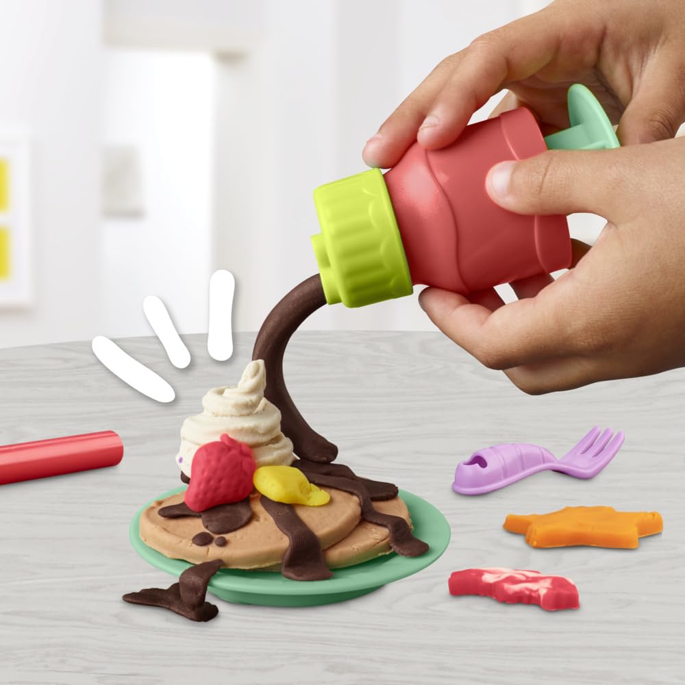 Set de Juego de Masa Moldeable Play-Doh Kitchen Creations Heladería Creativa con Accesorios de Cocina para Niños y Niñas