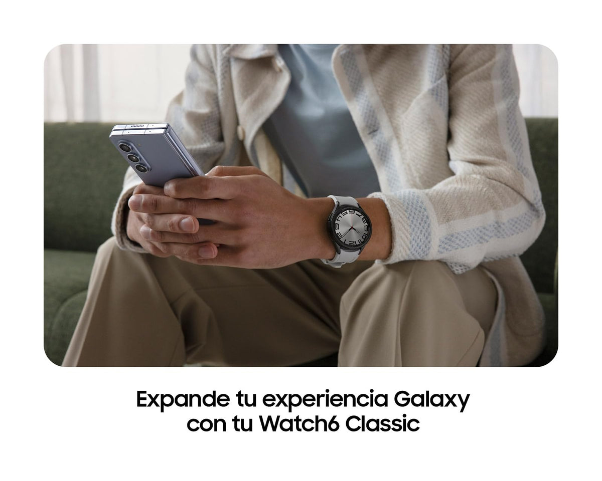 Reloj Inteligente Samsung Galaxy Watch6 Classic 47mm Negro con Garantía