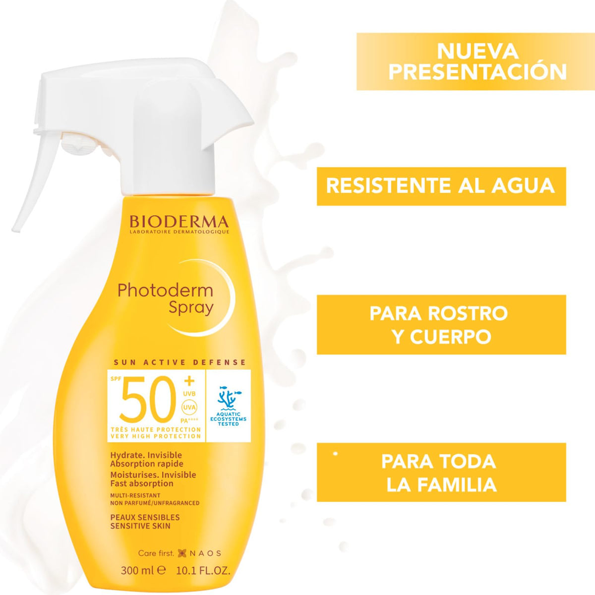 Bioderma Photoderm Spray Spf50+, 300 Ml