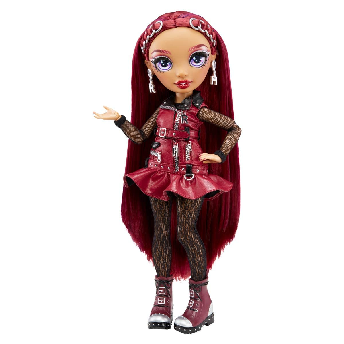 Muñeca de Moda Rainbow High Mila Berrymore Rojo Burdeos Coleccionable para Niños