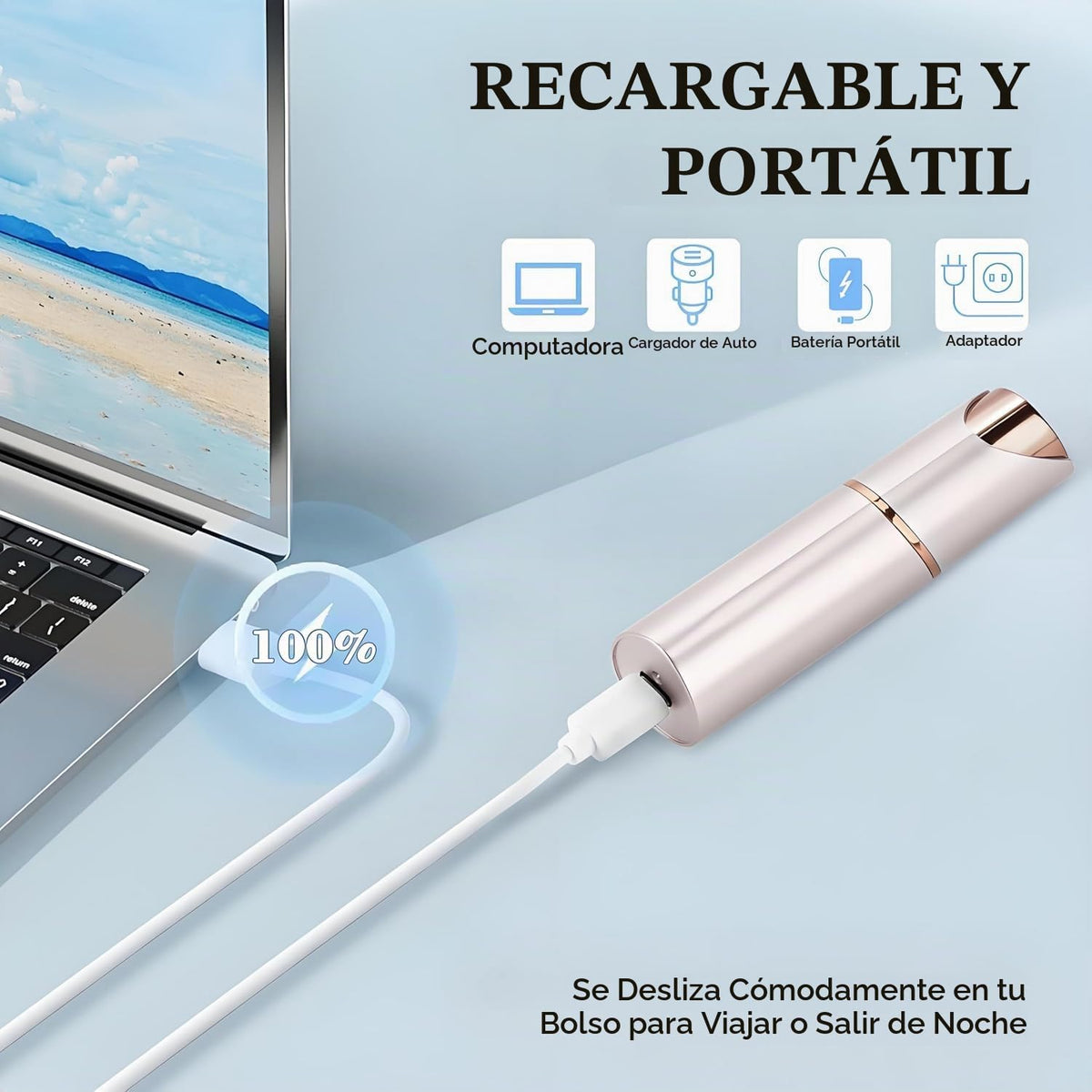 Depiladora Facial Mujer 2 en 1, Recortadora de cejas depilación facial para mujer,afeitadora facial recargable y maquinilla de afeitar de cejas, ideal para cara, labios y cuerpo, pelusas de melocotón