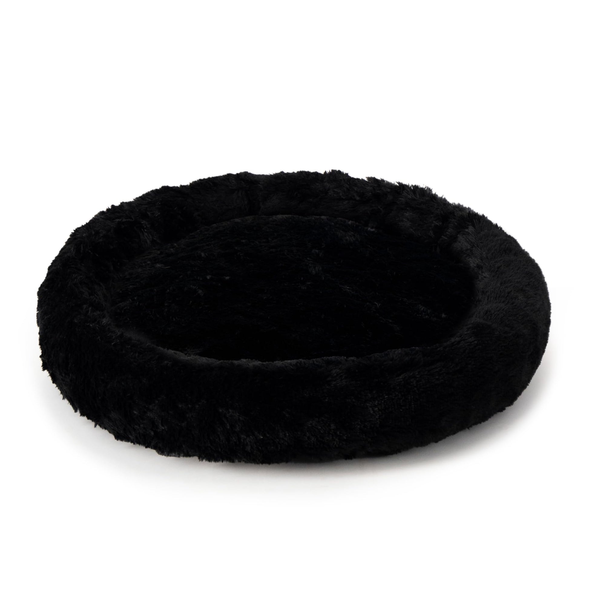 Cama para Perro Hills Negro Tipo Dona Anti Estrés Large