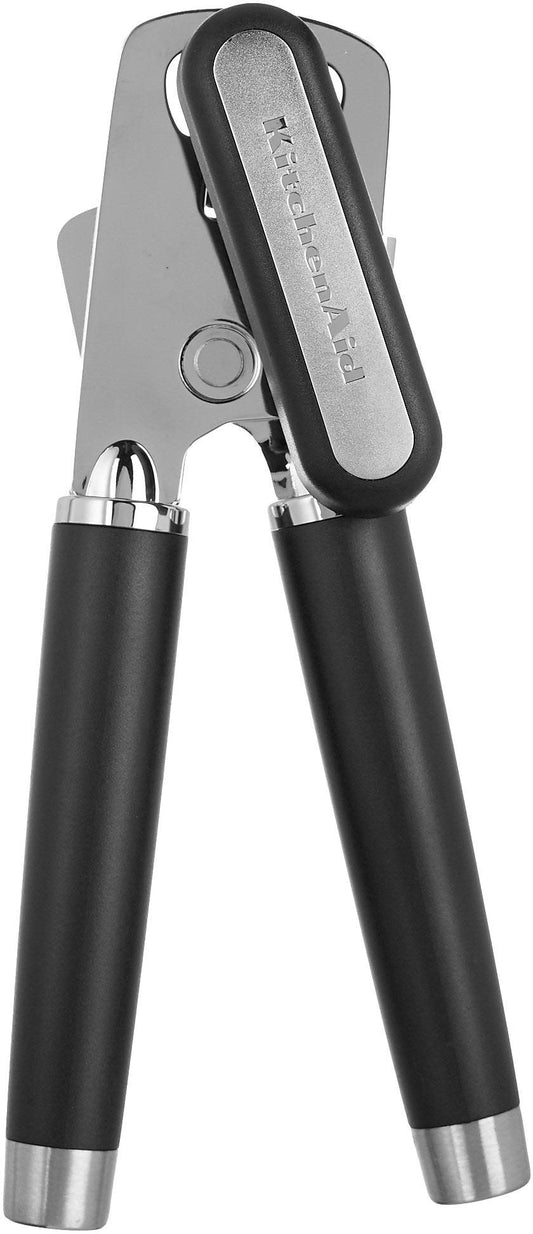 KitchenAid Gourmet - Abrelatas multifunción, 8.36 pulgadas, color negro