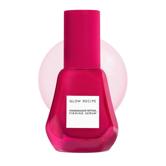 Glow Recipe Sérum Facial Péptidos de Cobre de Granada - Suero de Péptidos Reafirmante Rostro para Mujeres y Hombres Con Polipéptidos + Ácido Hialurónico - Suero Facial Hidratante y Rellenador para Sua