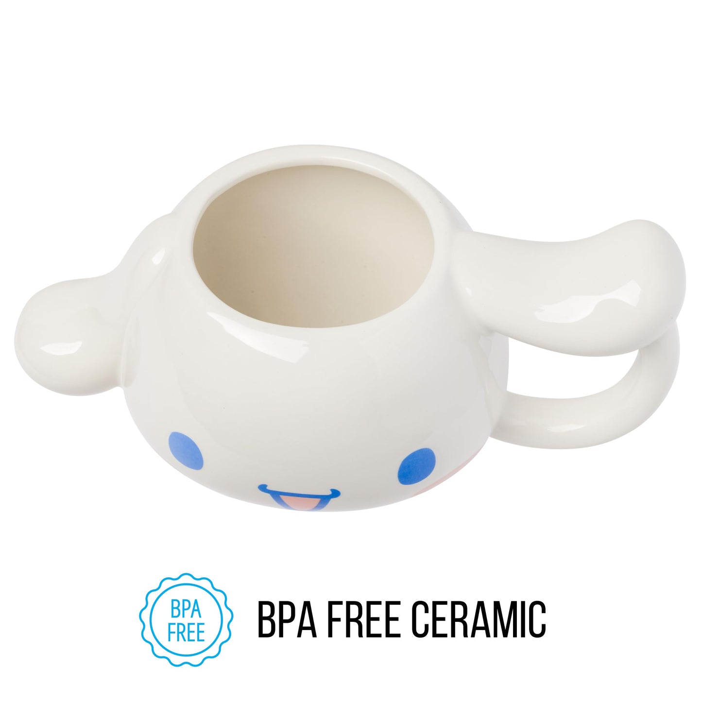 Taza de Cerámica 3D Silver Buffalo Sanrio Hello Kitty and Friends Cinnamoroll 20 oz