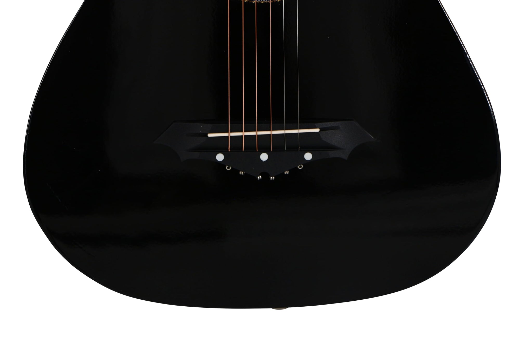 BREEZEE Guitarra Acústica Curva Recortada de 38 Pulgadas Fabricada Sobre Madera de Tilo 18 Trastes, Kit de Accesorios Funda, Capo, Plumillas, Correa, Cuerdas Extra de Metal, Adultos y Niños