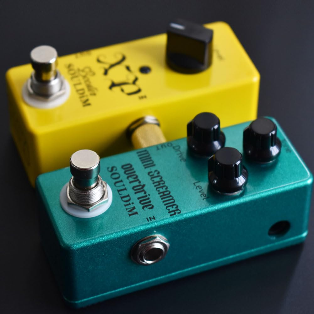 Pedal de Efecto SoulDiM Mini Screamer Overdrive Guitarra Bypass