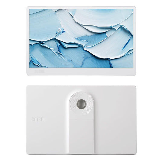 Monitor Portátil SOTSU SleekView Múltiples Colores Alta Calidad Compatible con PC Cromo Mac Juegos Viajes