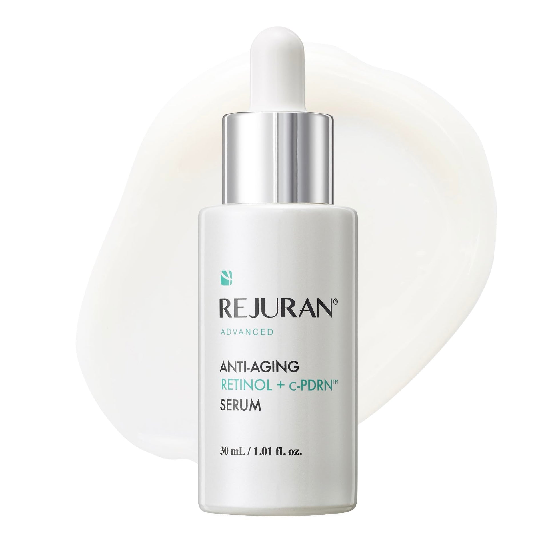 Suero facial potenciador de retinol + c PDRN® antienvejecimiento avanzado para firmeza, luminosidad y cuidado antiarrugas, desarrollado clínicamente (1,01 fl oz)