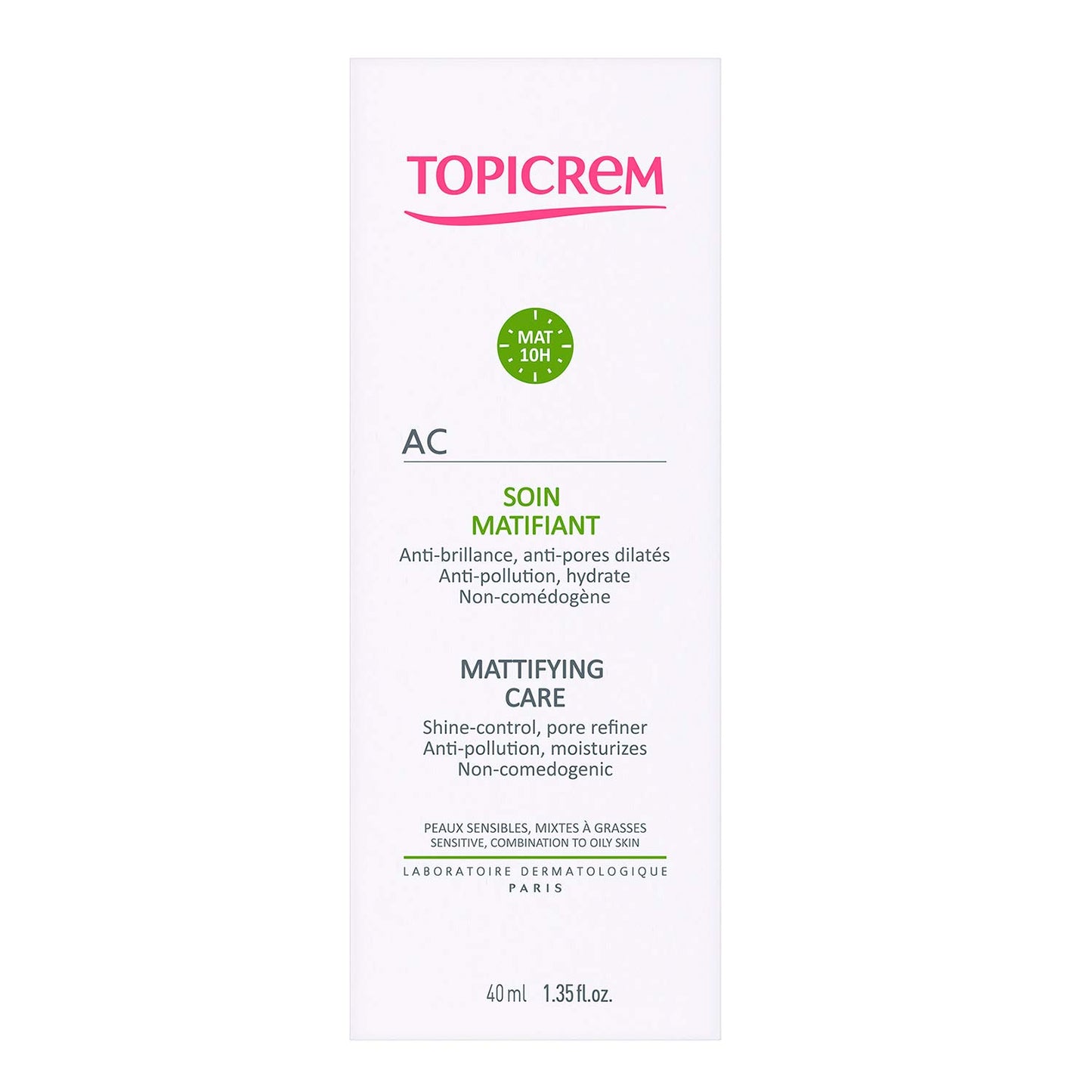 Topicrem AC Gel Cuidados Matificantes - 40 ml