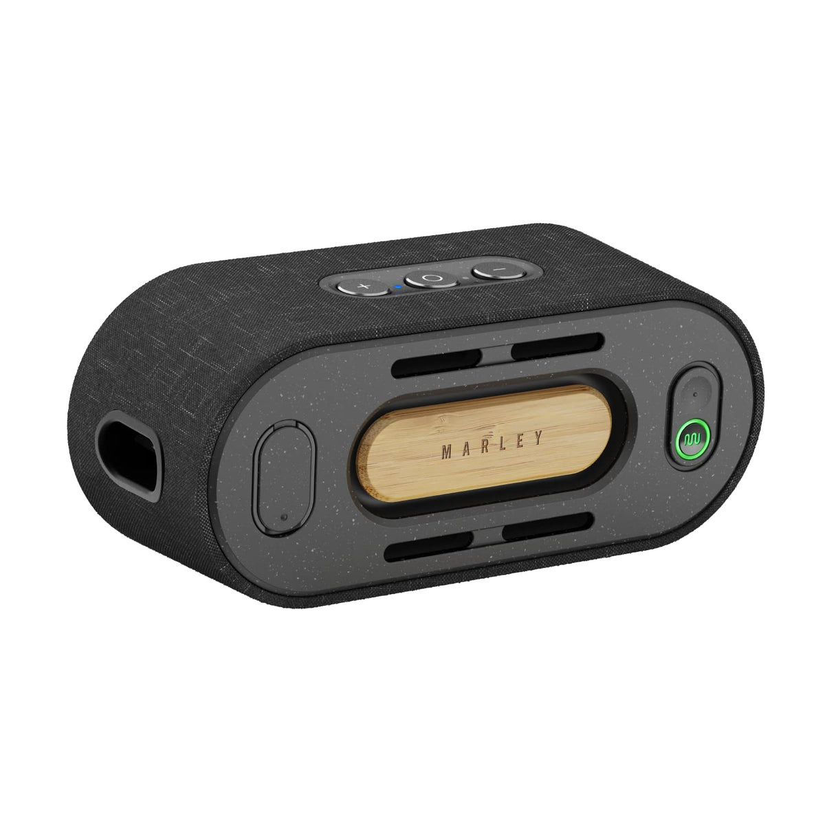 Altavoz Portátil House of Marley Negro con Conectividad Bluetooth y Materiales Sostenibles