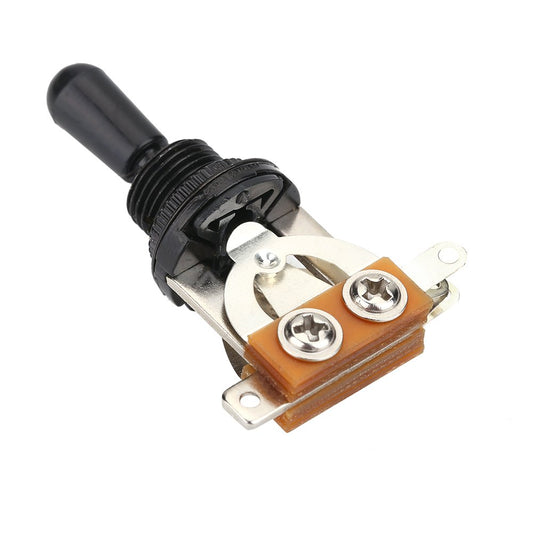 3 Way Switch, Metal Toggle Switch for Electric Guitar, Black, Replacement Part for LP Style Guitars, for Electric Guitar Players