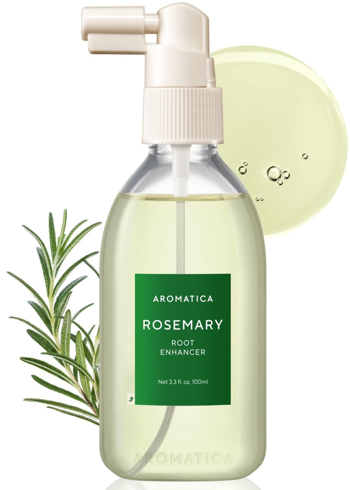 AROMATICA - Spray capilar de romero para raíces con extractos botánicos 100 ml