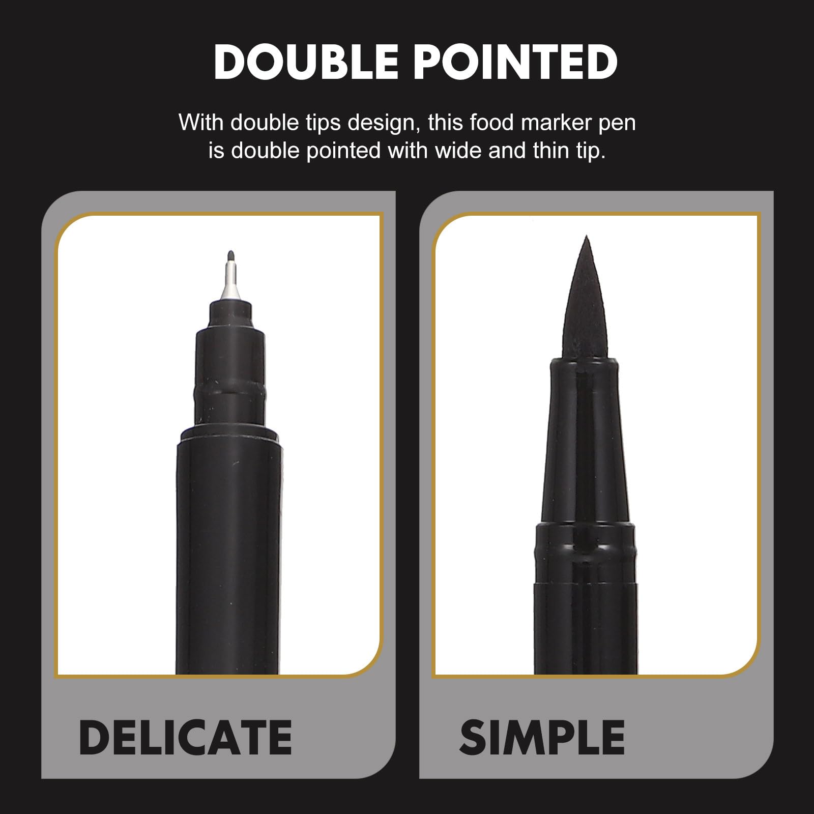 Pluma Kitchen Pen Finante de Plástico para Dibujo en Casa