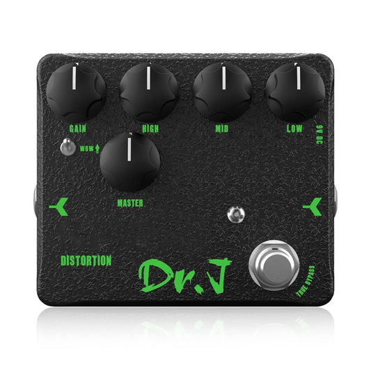 Pedal de Distorsión JOYO Metalizado Edición de Alta Gama para Guitarra Eléctrica
