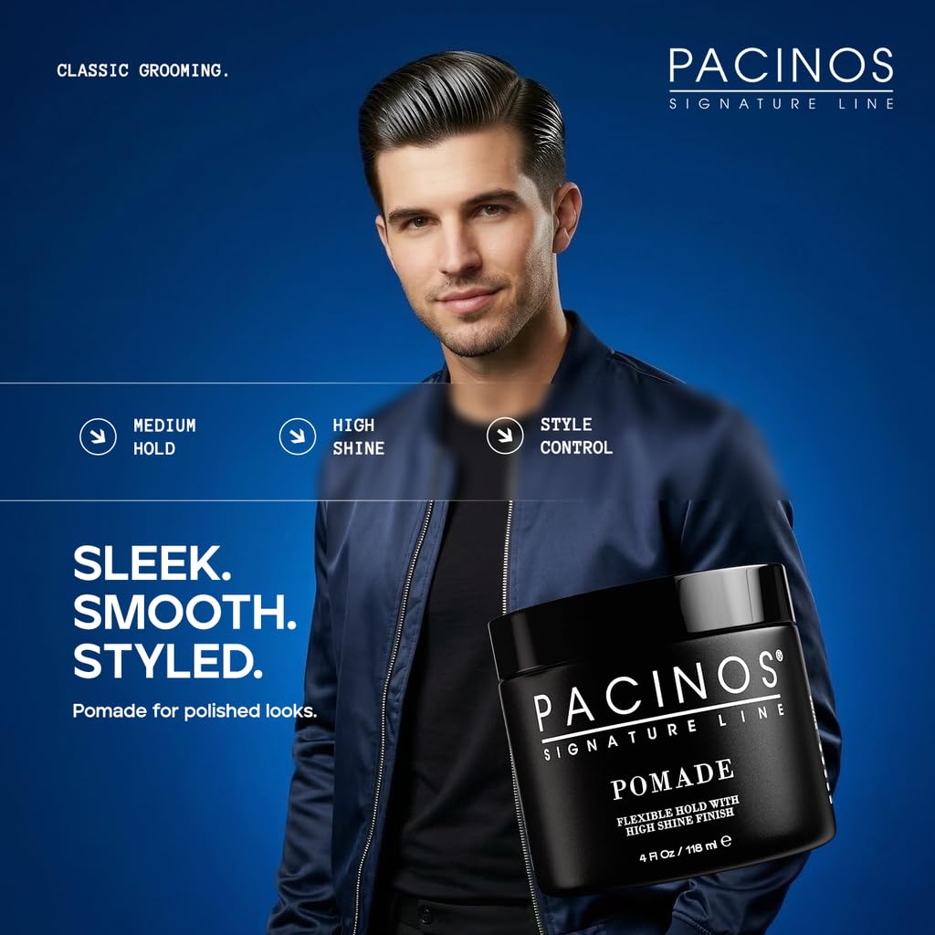 Pacinos Pomade, 4 Ounce