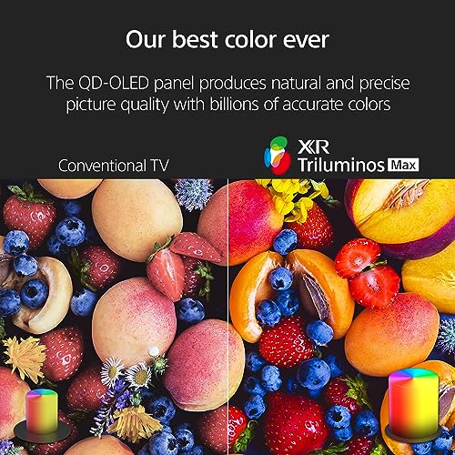 Sony BRAVIA 8 II Pantalla 55” QD-OLED con Procesador XR 4K Ultra HD Google TV (HDR) 2025