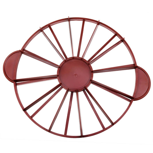 Dsjnf - Divisor redondo para tartas y cortadora de tartas, cuchillo de partes iguales, marcas de rebanada, herramientas para hornear, utensilios de cocina, rojo 10 o 12 piezas de doble cara, 1 unidad