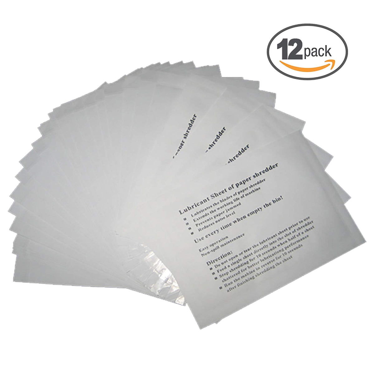 Hojas Lubricantes VANRA Blanca Paquete de 12