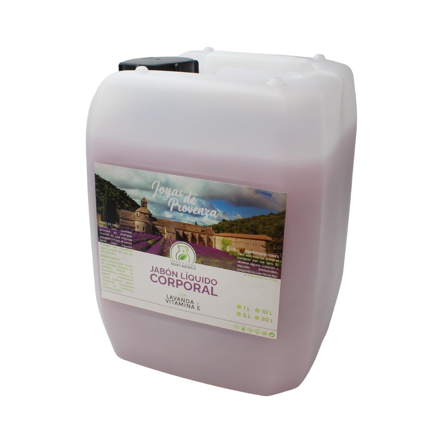 Jabón Líquido De Joyas de Provenza Corporal Protege 5 Litros Productos Mart Mexico