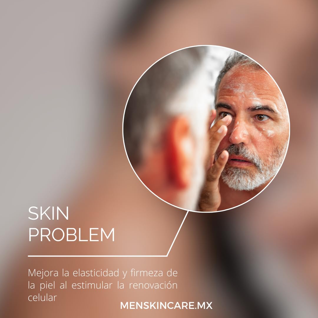 Crema Baba de Caracol 100gr para Hombres: Regeneración, Desvanecimiento de Manchas, Elasticidad y Firmeza con Extracto Proteico 7% - Mejora celular