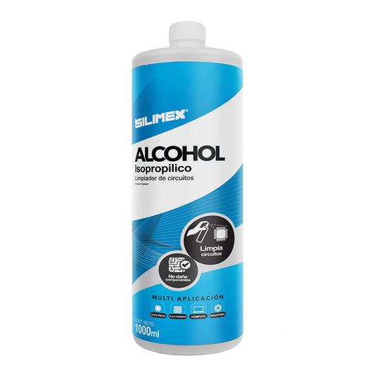 Alcohol Isopropílico Silimex Azul 1L