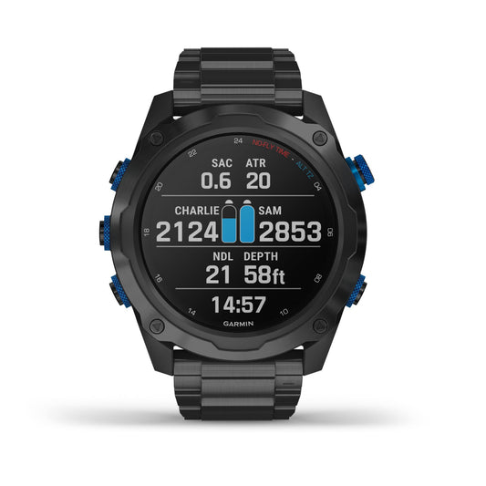 Garmin Descent Mk2i Negro Correa Titanio 52 mm T1 Bundle