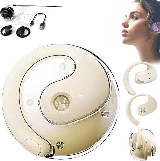 Hy-T26 Pro Language Translator,traductor de idiomas,equipado con aplicación AI,auriculares de traducción en tiempo real,sonido estéreo de alta fidelidad,admite más de 75 idiomas diferentes (Beige)