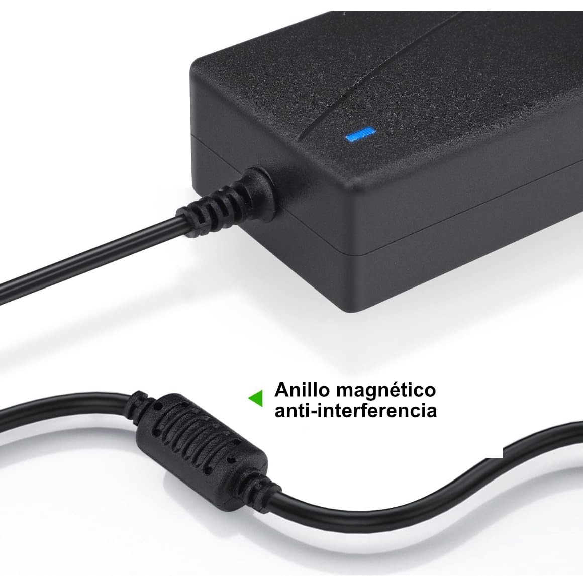ZINKER Eliminador de Corriente Universal 12v 5a 60w para Cámaras de Vigilancia CCTV y Equipos de Audio y Video