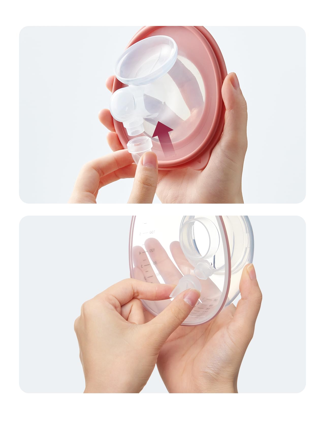 Momcozy Válvulas de Pico de Pato Originales, Solo Compatibles con V1/V1 Pro/V2/V2 Pro, 4 Piezas