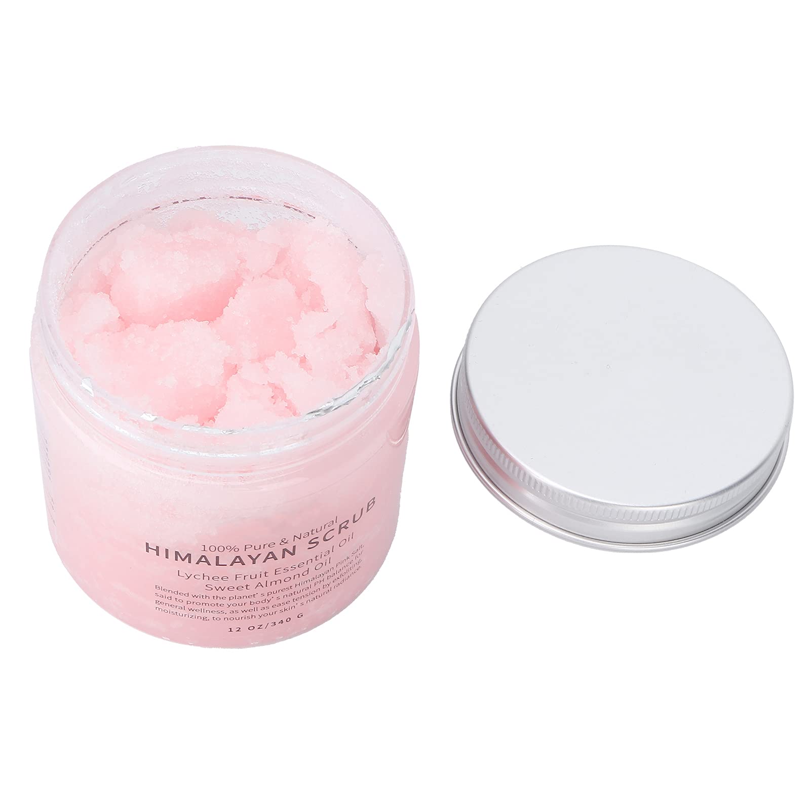 Exfoliante Corporal y Facial de Sal del Himalaya Cálido para Piel Hidratante