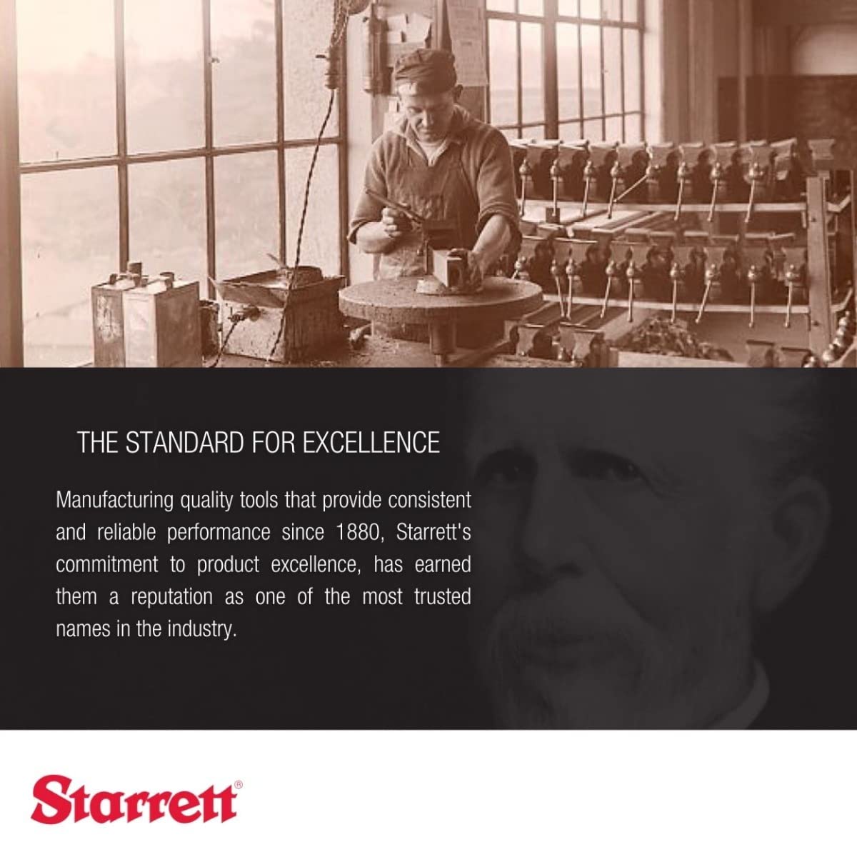 Micrómetro Exterior Starrett Cromo Satinado para Ajuste Rápido 3-4 Pulgadas