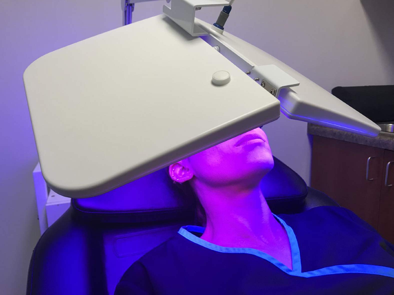 Hydraskincare 3Color PDT Luz LED fotodinámica Cuidado Facial antienvejecimiento Máquina de terapia fotónica, u-1