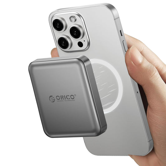 Unidad de Estado Sólido Portátil ORICO Gris hasta 2000 MB/s 512 GB Magnético para Smartphone, Tablet y Ordenador