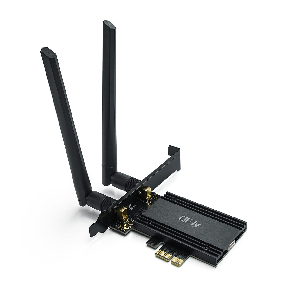 Tarjeta WiFi PanShi Tri-Band 5400Mbps WiFi 6E 6GHz PCIe BT 5.2 AX210 WLAN inalámbrico con MU-MIMO y OFDMA Compatible con Windows 10/11