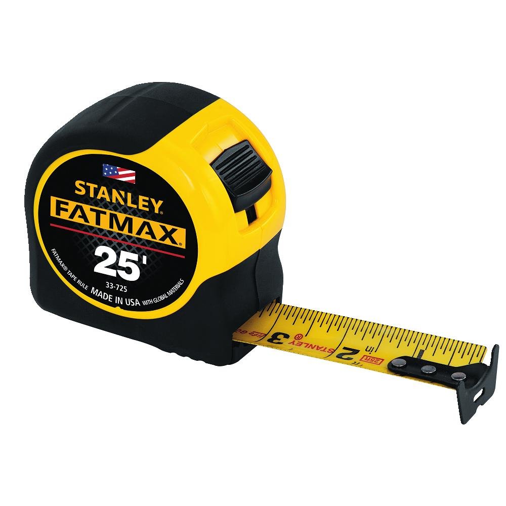 Cinta Métrica Stanley FatMax 25 Pies Paquete de 2 Unidades