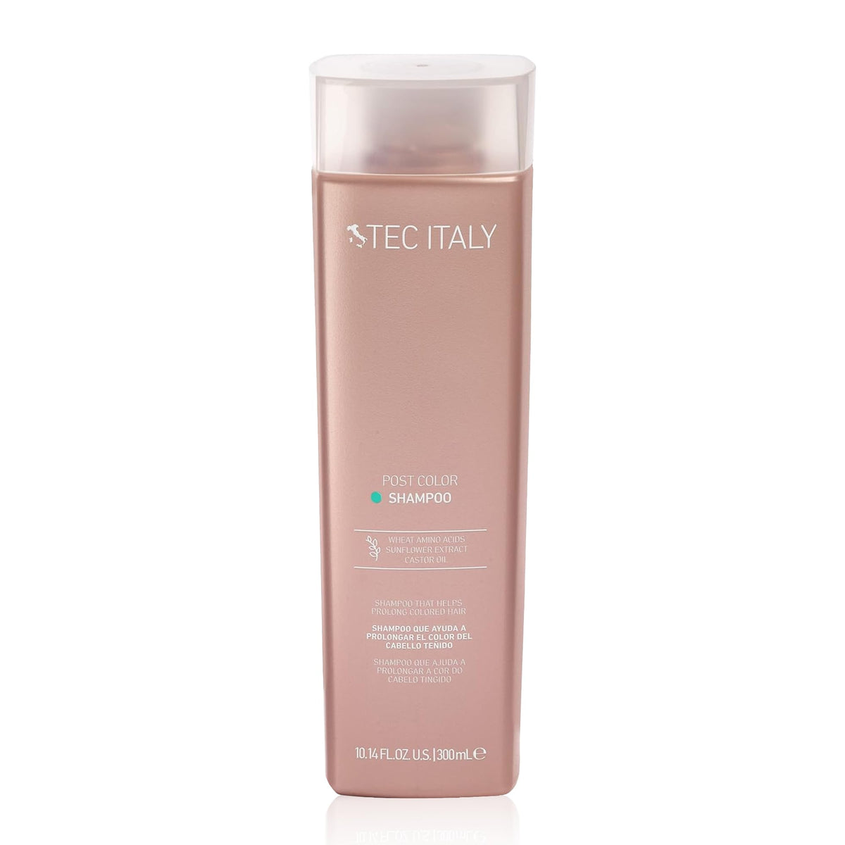 Shampoo TEC ITALY Rojo Prolonga el Color para Cabello Teñido