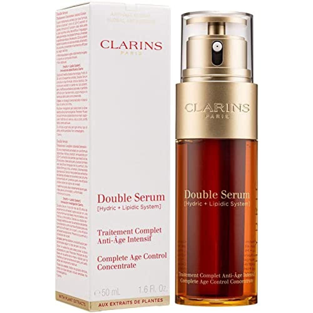 Clarins Double Serum (Hydric + Lipidic System) Complete Age Control Concentrate 14967 50ml/1.6oz