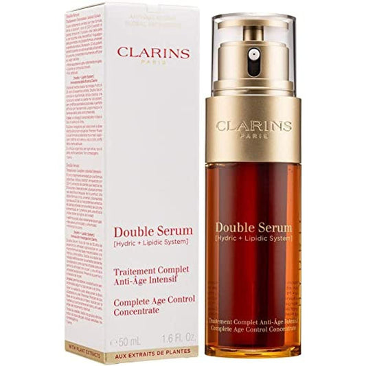 Clarins Double Serum (Hydric + Lipidic System) Complete Age Control Concentrate 14967 50ml/1.6oz