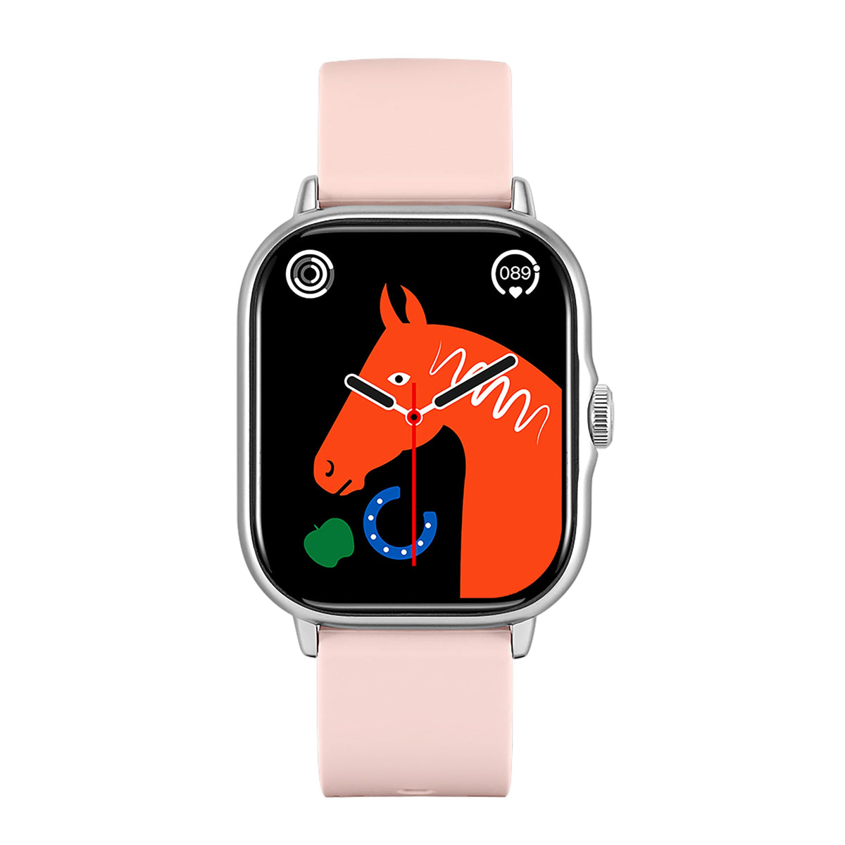 Smartwatch STF Rosa Protección contra Salpicaduras y Polvo con Modo Deportivo y Notificaciones