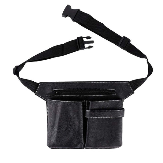 Bolso de Cintura del Peluquero Salon Barber Shears Riñonera, Peluquero Profesional Corte de pelo Cinturón Bolsa Peluquería Salon Tijeras Funda con Funda