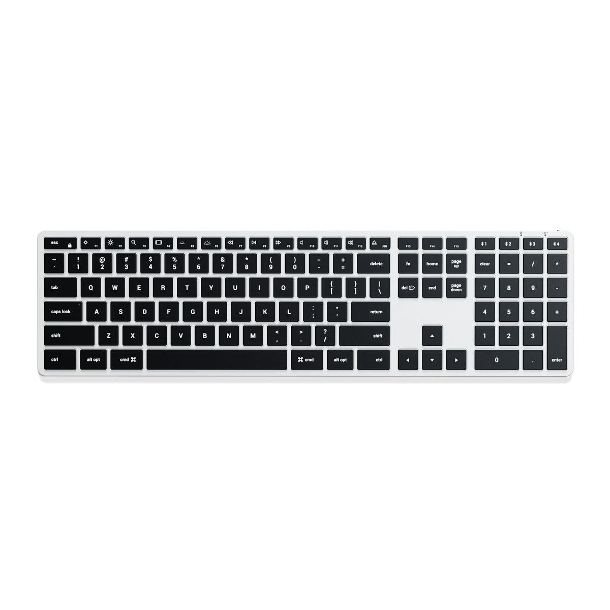Teclado Bluetooth Satechi Plata Retroiluminado Slim X3