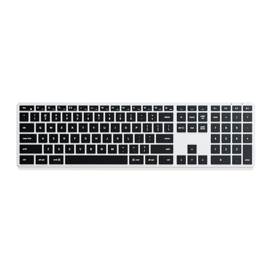 Teclado Bluetooth Satechi Plata Retroiluminado Slim X3