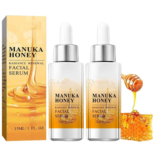 Serum Manuka Honey para Piel Radiante y Sin Arrugas - 2 unidades - Hidratante y Antienvejecimiento - Crazylife Serum Antiedad ideal para pieles maduras.