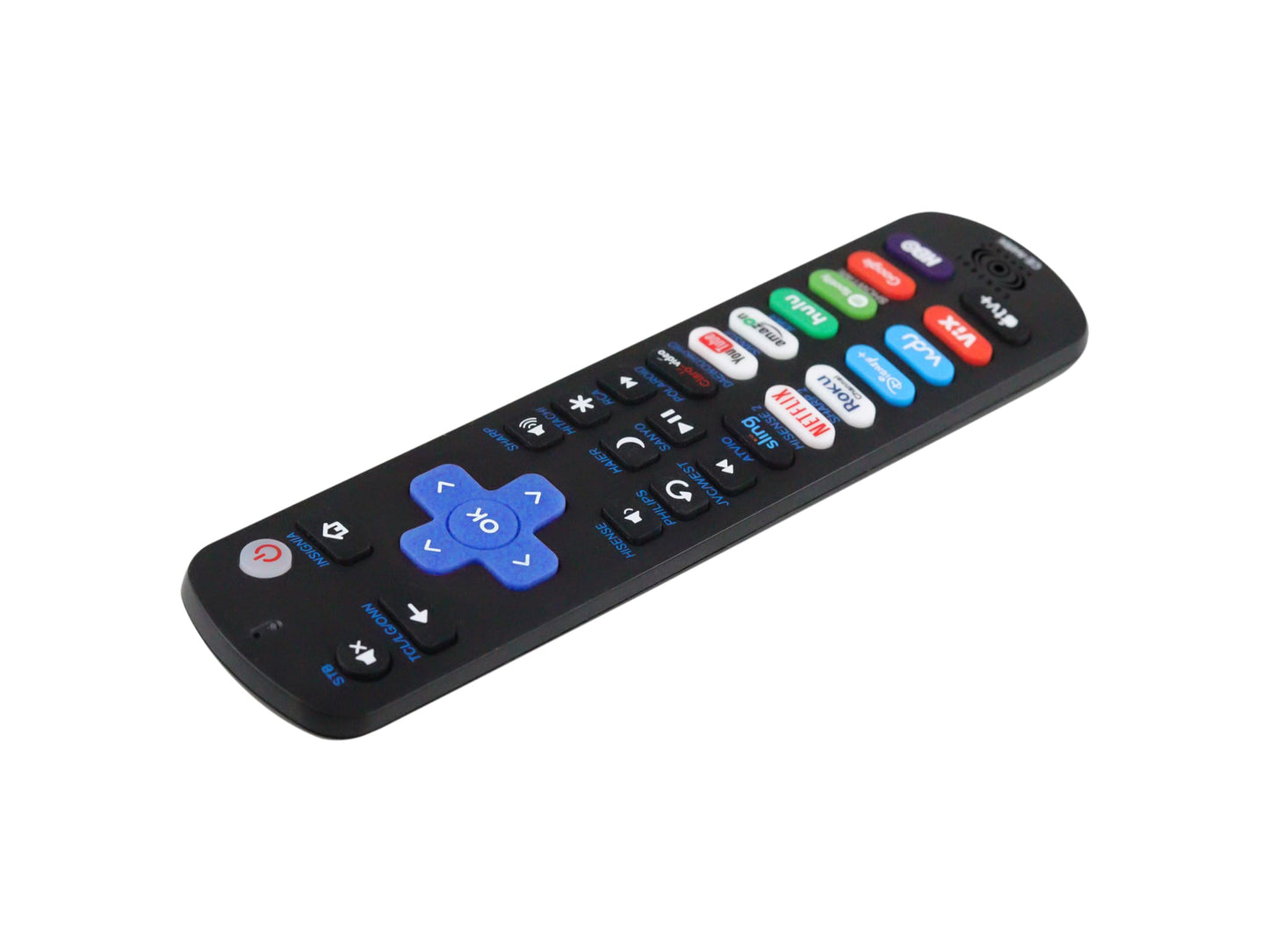 CONTROL EXPERT Control Remoto Compatible para Pantalla con ROKU Integrado, TCL, HISENSE, ATVIO, ONN, Sharp, Philips, LG, JVC, Insignia, Compatible con Aparatos, Premiere Y Express
