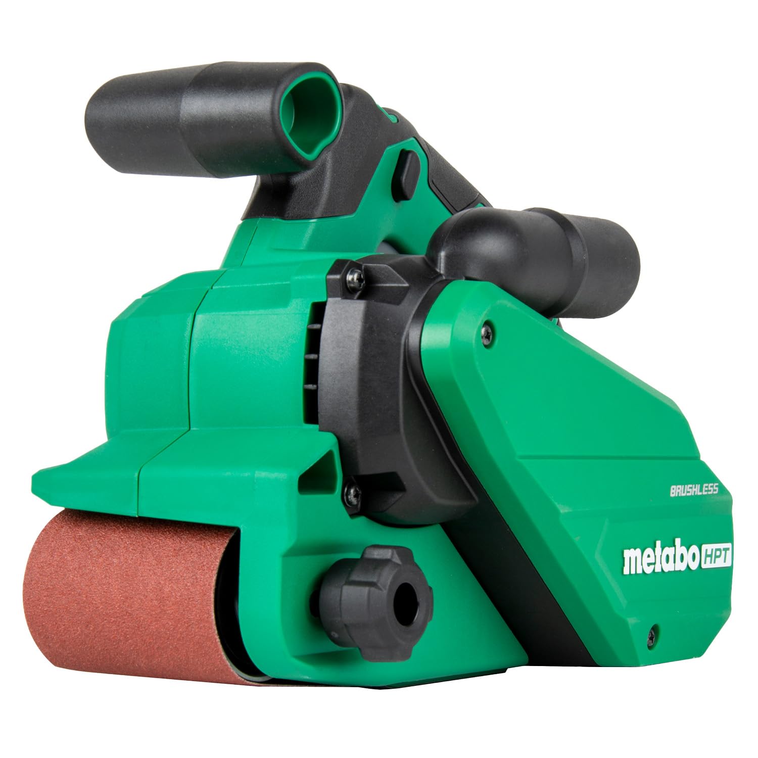 Metabo HPT - Lijadora de correa inalámbrica MultiVolt de 36 V sin escobillas de 3 x 21 pulgadas, kit de lijadora eléctrica, velocidad variable, modo automático, compatible con batería Metabo HPT de 18