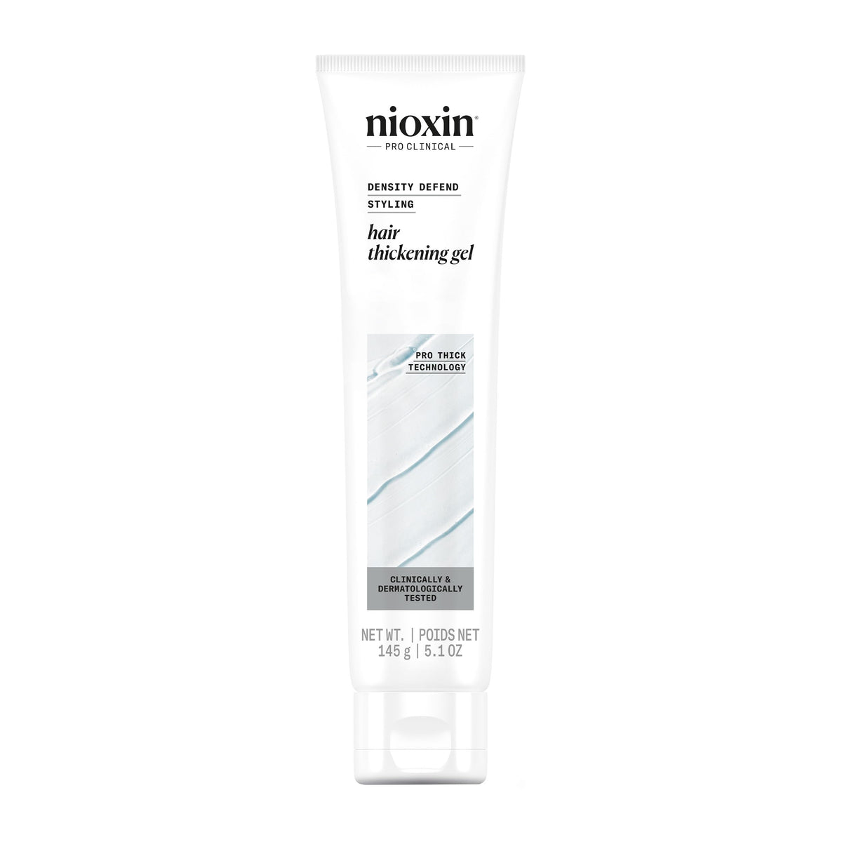 Nioxin Gel de Tratamiento Capilar Engrosador y Voluminizador del Cabello - Con Aceite de Menta Piperita (140ml) Definición y Fijación Flexible