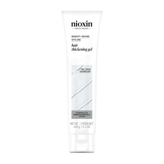 Nioxin Gel de Tratamiento Capilar Engrosador y Voluminizador del Cabello - Con Aceite de Menta Piperita (140ml) Definición y Fijación Flexible