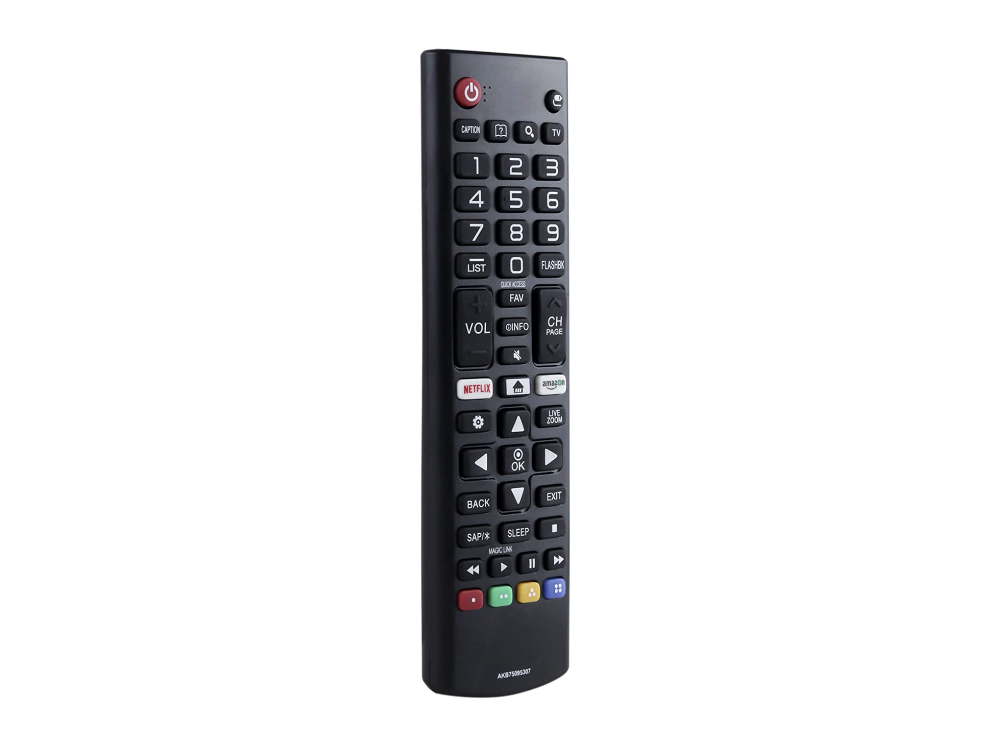 CONTROL EXPERT - Control Remoto Compatible con LG AKB75095315 AKB75095307 Reemplazo Universal Smart TV Netflix Amazon Magic Link LCD TV 43UJ6500 43UJ6560 49UJ6500 49UJ6560 55UJ6520 55UJ6540